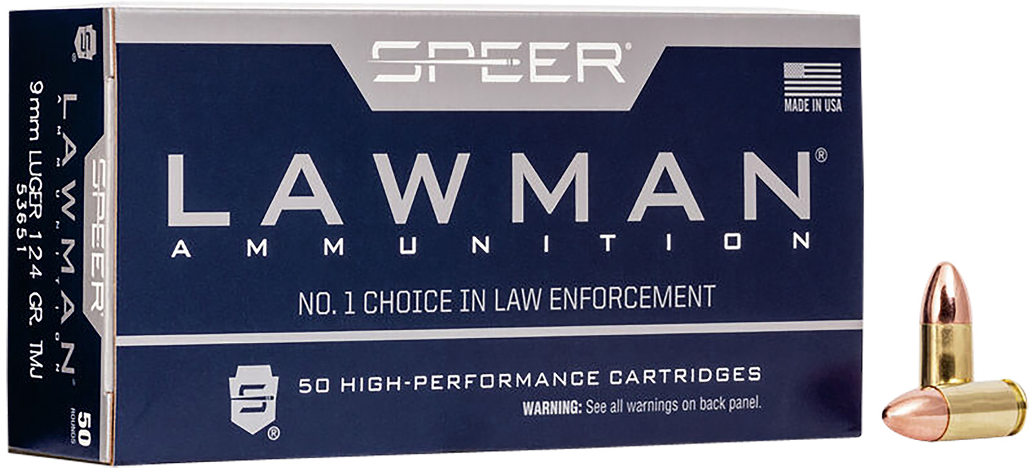 Speer 9mm Luger 124gr – 50rd